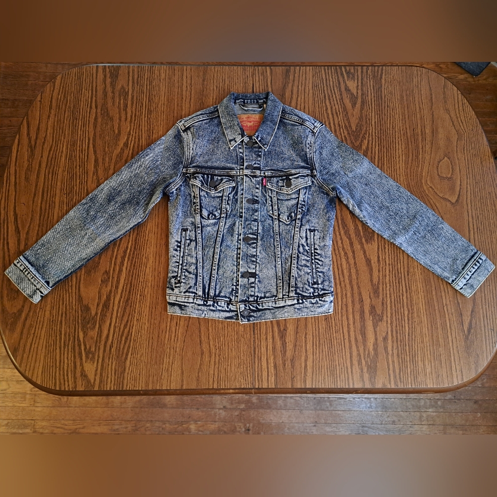 Levi's Acid Wash Denim Jacket